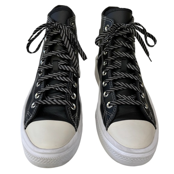 CONVERSE CHUCK TAYLOR All Star Move Hi Platform Sneakers
Black/Lemon Venom 10 - Picture 3 of 14